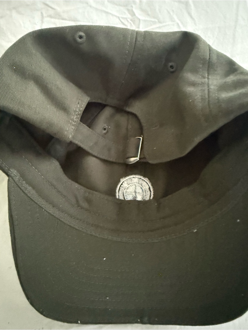 BMW Olive Green Logo Baseball Hat - Picture 4 of 4